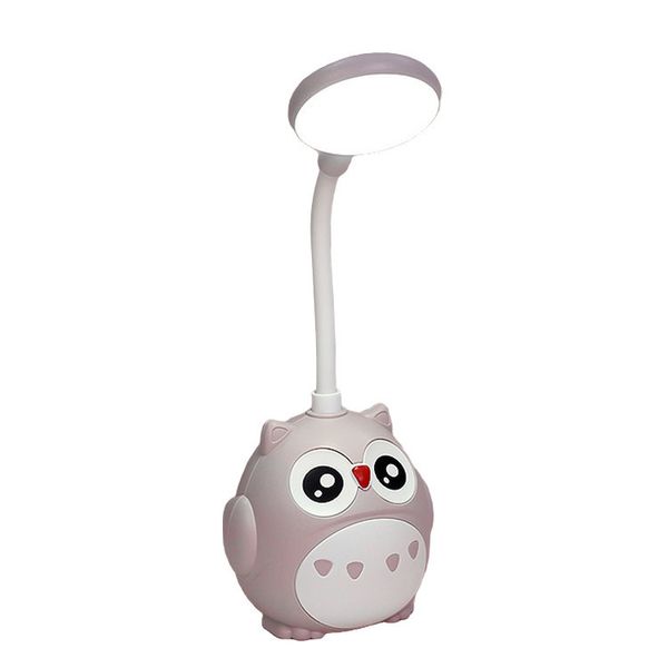 Лампа настольная детская аккумуляторная с USB 4.2 Вт настольный светильник сенсорный Сова CS-289 1892233941 фото