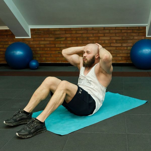 Набір спортивних рушників 2 шт Love You з мікрофібри 50х90 + 70х140 Тіфані 2097 фото