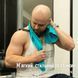 Набір спортивних рушників 2 шт Love You з мікрофібри 50х90 + 70х140 Тіфані 2097 фото 14