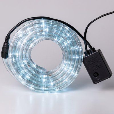 Гірлянда вулична стрічка світлодіодна Дюралайт 480 LED 16м морозостійка прозорий дріт Білий 1958948577 фото