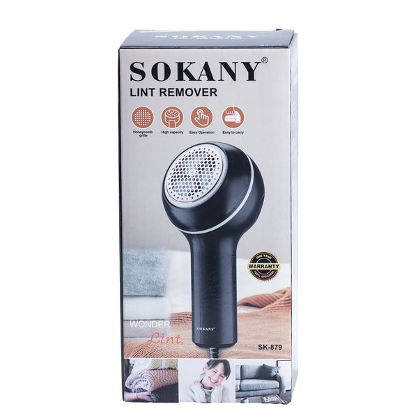 Машинка для стрижки ковтунців електрична Sokany Lint Remover 8 Вт тример для чищення одягу ручний 2082847653 фото