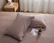 Комплект постельного белья Вареный хлопок мокко Евро 1067350 фото 3
