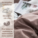 Комплект постельного белья Вареный хлопок мокко Евро 1067350 фото 5