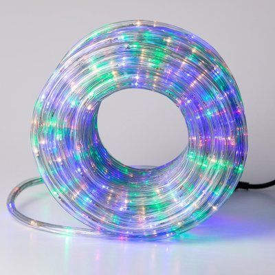 Гірлянда вулична стрічка світлодіодна Дюралайт 480 LED 16м морозостійка прозорий дріт Мультиколор 1958948578 фото