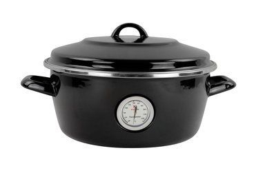 Каструля-Жаровня з емальованої сталі Vitrinor Dutch Oven 26 см 5 л чорна VITRINOR 2567 фото