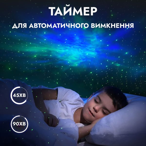 Проектор ночник Космонавт с проекцией звездного неба с пультом и USB 2078344742 фото