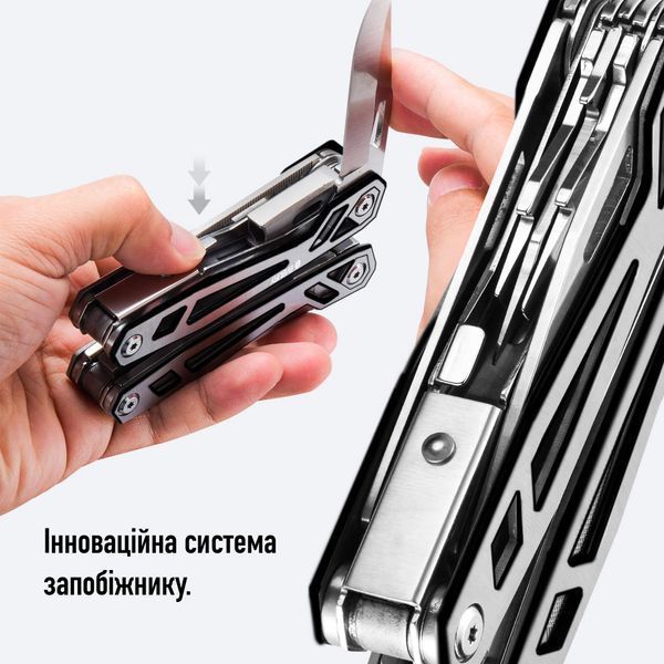 Мультитул UAD TitanForce 21 інструмент 420 Сталь 2094 фото
