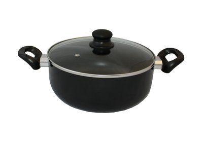 Каструля VITRAL BLACK VITRINOR 24 см 4 л 987 фото