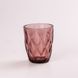 Граненый стакан набор 6 штук, 🥃 стакан 250 мл стекло Розовый 2025938272 фото 2