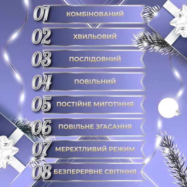 Гирлянда Роса Капля 50 метров 500 LED лампочек светодиодная гирлянда в катушке медный провод 8 функций + пульт 1961022995 фото