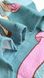 Детское банное полотенце с капюшоном Единорог с чашкой HomeBrand 1852 фото 2