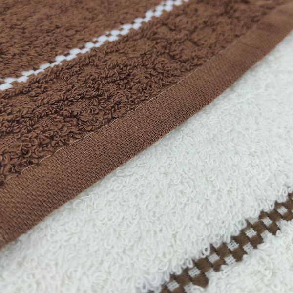 Набір рушників кухонних 2 шт 40x60 см Кавомолка HomeBrand 436 фото