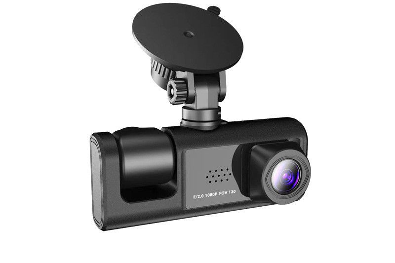 Відеореєстратор автомобільний USB нічний режим 3 камери мікрофон екран microSD G сенсор APPIX С1 1891642538 фото