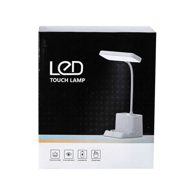 Лампа настольная светодиодная в комплекте с зарядным устройством USB светильник аккумуляторный LED 2072087938 фото