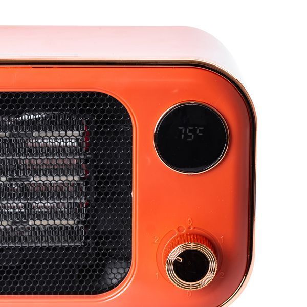 Тепловентилятор SmartX 1200W обогреватель электрический Оранжевый 2069366224 фото