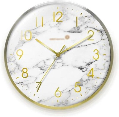 Часы настенные Мрамор большие круглые 2041597506 фото