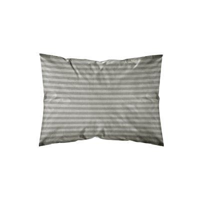 Наволочка 1 шт 50x70 бязь Смуга сіра LoveYouHome 1891 фото