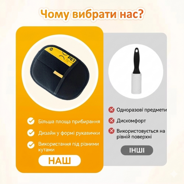 Щетка перчатка электростатическая для чистки одежды ковров от шерсти волос кошек и собак домашних животных статическим электричеством скребок чесалка для удаления ворса катышей пуходерка мягкой мебели диванна T-0007 фото