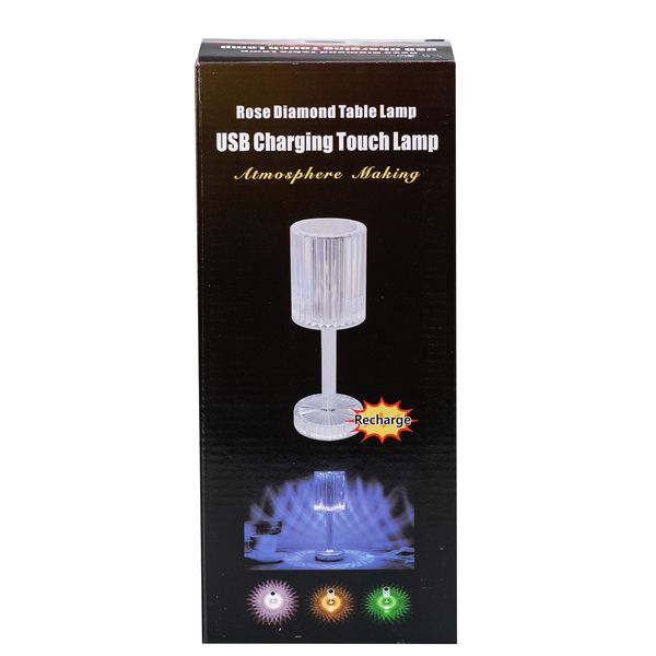 Лампа настільна світлодіодна сенсорна світильник акумуляторний LED 2072229287 фото