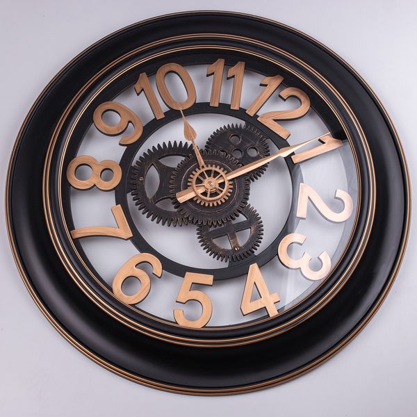 Часы настенные Шестерни большие круглые 2041645394 фото