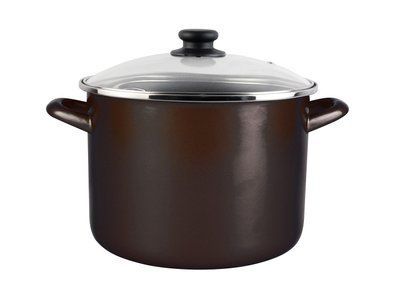Каструля висока BLACK 20 см 4.5 л VITRINOR 998 фото