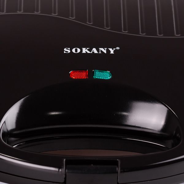 Орешница электрическая 750 Вт на 12 половинок орешка двусторонний нагрев антипригарное покрытие Sokany SK-805 2025881255 фото
