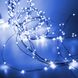 Гірлянда кінський хвіст Роса 10 ниток на 200 LED лампочок світлодіодна мідний провід 2 м по 20 діодів Синій 1958754023 фото 1