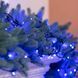 Гірлянда нитка 14м на 161 LED лампочок світлодіодна чорний провід 8 режимів роботи Синій 1960063053 фото 1