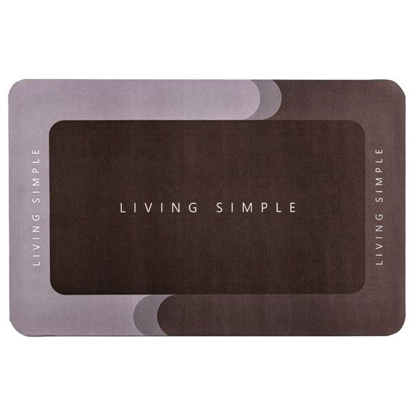 Вологопоглинаючий килимок "Living Simple" 38*58CM*3MM (D) SW-00001572 991943628 фото