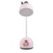 Лампа настольная аккумуляторная детская 4 Вт ночник настольный с сенсорным управлением LT-A2084 Розовый 1892021917 фото 3