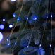 Гірлянда кінський хвіст Роса 20 ниток на 600 LED світлодіодна лампочок мідний провід 3 м 8 режимів Синій 1958829199 фото 1