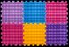 Акупунктурный массажный коврик Лотос 6 элементов 09533 фото 1