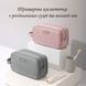 Органайзер-косметичка дорожня 25х11х14 см Сіра LoveYouHome 2803 фото 3