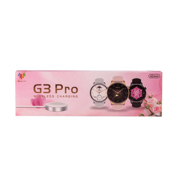 Смарт годинник жіночий водонепроникний G3 Pro Bluetooth 5.2 (Android, iOS) Сірий 1875408184 фото