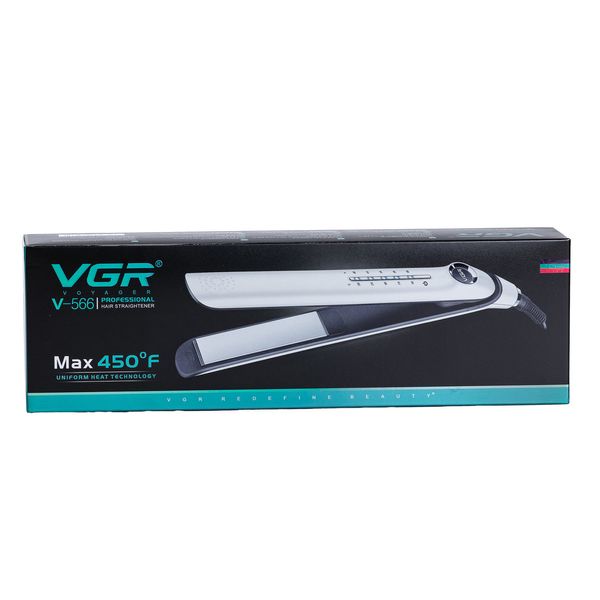 Утюжок для волос профессиональный VGR, стайлер с турмалиновыми пластинами до 230 градусов 1885306930 фото