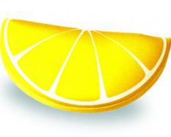 Подушка Долька "Лимон" HomeBrand 1257 фото