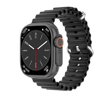 Смарт часы водонепроницаемые SmartX8 Ultra для мужчин и женщин Android iOS Черный 1943960595 фото