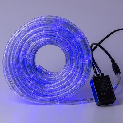 Гірлянда стрічка вулична Дюралайт 900 LED світлодіодна 50 м морозостійка прозорий провід Синій 1958911727 фото