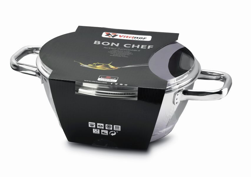Каструля BON CHEF 20 см 2 л VITRINOR 965 фото