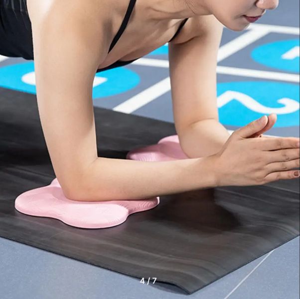 Подставки под колено и локоть Нескользящие коврики для йоги и фитнеса. Пара 11264 фото