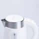 Электрочайник на 1 л Sokany Water Kettle с автоматическим отключением 1200 Вт чайник нержавейка Белый 2094354531 фото 3